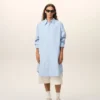 Abito chemisier ampio Ami de Coeur in cotone blu