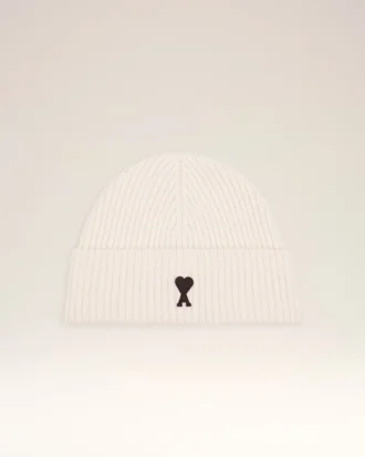 Ami de Coeur Beanie in lana bianca