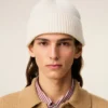 Ami de Coeur Beanie in lana bianca