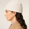 Ami de Coeur Beanie in lana bianca