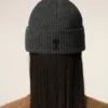Ami de Coeur Beanie in lana grigia