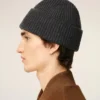 Ami de Coeur Beanie in lana grigia