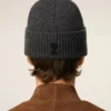 Ami de Coeur Beanie in lana grigia