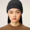Ami de Coeur Beanie in lana grigia