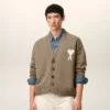 Ami de Coeur Cardigan in lana beige Ami de Coeur Cardigan in lana beige