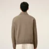 Ami de Coeur Cardigan in lana beige Ami de Coeur Cardigan in lana beige