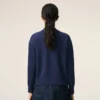 Ami de Coeur Cardigan in lana blu Ami de Coeur Cardigan in lana blu