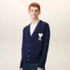Ami de Coeur Cardigan in lana blu Ami de Coeur Cardigan in lana blu
