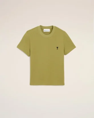 Ami de Coeur Cropped T-Shirt in cotone verde