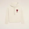 Ami de Coeur Hoodie in cotone bianco Ami de Coeur Hoodie in cotone bianco
