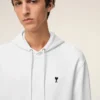 Ami de Coeur Hoodie in cotone bianco