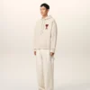 Ami de Coeur Hoodie in cotone bianco Ami de Coeur Hoodie in cotone bianco