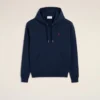 Ami de Coeur Hoodie in cotone blu e rosso Ami de Coeur Hoodie in cotone blu e rosso