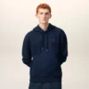Ami de Coeur Hoodie in cotone blu e rosso Ami de Coeur Hoodie in cotone blu e rosso