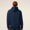 Ami de Coeur Hoodie in cotone blu e rosso Ami de Coeur Hoodie in cotone blu e rosso