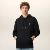 Ami de Coeur Hoodie in cotone nero Ami de Coeur Hoodie in cotone nero