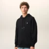 Ami de Coeur Hoodie in cotone nero Ami de Coeur Hoodie in cotone nero