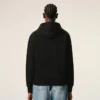 Ami de Coeur Hoodie in cotone nero e rosso Ami de Coeur Hoodie in cotone nero e rosso