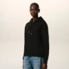 Ami de Coeur Hoodie in cotone nero e rosso Ami de Coeur Hoodie in cotone nero e rosso