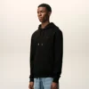 Ami de Coeur Hoodie in cotone nero e rosso Ami de Coeur Hoodie in cotone nero e rosso
