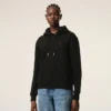Ami de Coeur Hoodie in cotone nero e rosso Ami de Coeur Hoodie in cotone nero e rosso