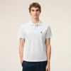 Ami de Coeur Polo a maniche corte in cotone bianco Ami de Coeur Polo a maniche corte in cotone bianco