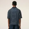 Ami de Coeur Polo a righe in cotone blu Ami de Coeur Polo a righe in cotone blu