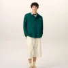 Ami de Coeur Polo in cotone verde Ami de Coeur Polo in cotone verde