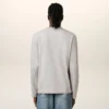 Ami de Coeur T-Shirt a maniche lunghe in cotone grigio Ami de Coeur T-Shirt a maniche lunghe in cotone grigio