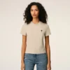 Ami de Coeur T-Shirt corta in cotone beige Ami de Coeur T-Shirt corta in cotone beige