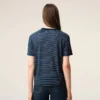 Ami de Coeur T-Shirt in cotone a righe blu Ami de Coeur T-Shirt in cotone a righe blu