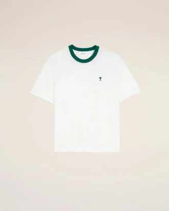 Ami de Coeur T-Shirt in cotone bianco