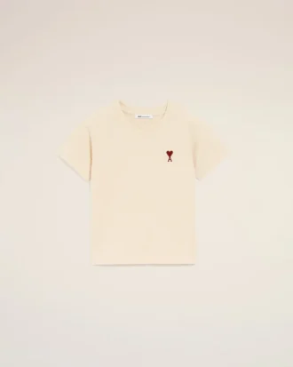Ami de Coeur T-Shirt in cotone bianco