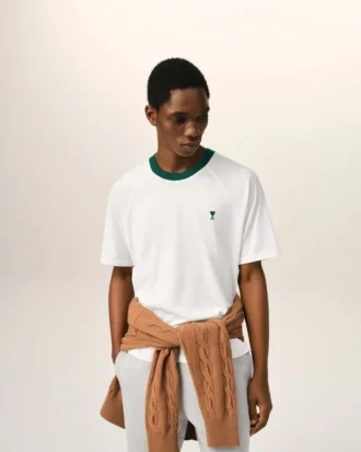 Ami de Coeur T-Shirt in cotone bianco