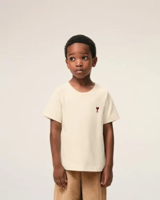 Ami de Coeur T-Shirt in cotone bianco