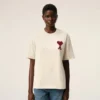 Ami de Coeur T-Shirt in cotone bianco Ami de Coeur T-Shirt in cotone bianco