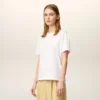 Ami de Coeur T-Shirt in cotone biologico bianco