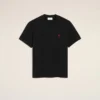 Ami de Coeur T-Shirt in cotone biologico nero Ami de Coeur T-Shirt in cotone biologico nero