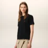 Ami de Coeur T-Shirt in cotone biologico nero Ami de Coeur T-Shirt in cotone biologico nero