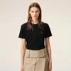 Ami de Coeur T-Shirt in cotone biologico nero Ami de Coeur T-Shirt in cotone biologico nero