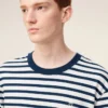 Ami de Coeur T-Shirt in cotone blu con maniche lunghe Ami de Coeur T-Shirt in cotone blu con maniche lunghe