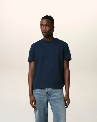 Ami de Coeur T-Shirt in cotone blu navy