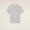 Ami de Coeur T-Shirt in cotone grigio Ami de Coeur T-Shirt in cotone grigio