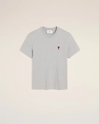 Ami de Coeur T-Shirt in cotone grigio
