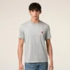 Ami de Coeur T-Shirt in cotone grigio Ami de Coeur T-Shirt in cotone grigio