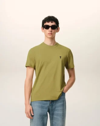 Ami de Coeur T-Shirt in cotone verde