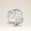 Anello Ami de Coeur in ottone argentato