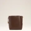 Borsa a secchiello Carrousel in pelle liscia marrone Borsa a secchiello Carrousel in pelle liscia marrone