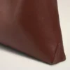 Borsa a tracolla Etienne in morbida pelle bordeaux