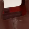 Borsa a tracolla Etienne in morbida pelle bordeaux